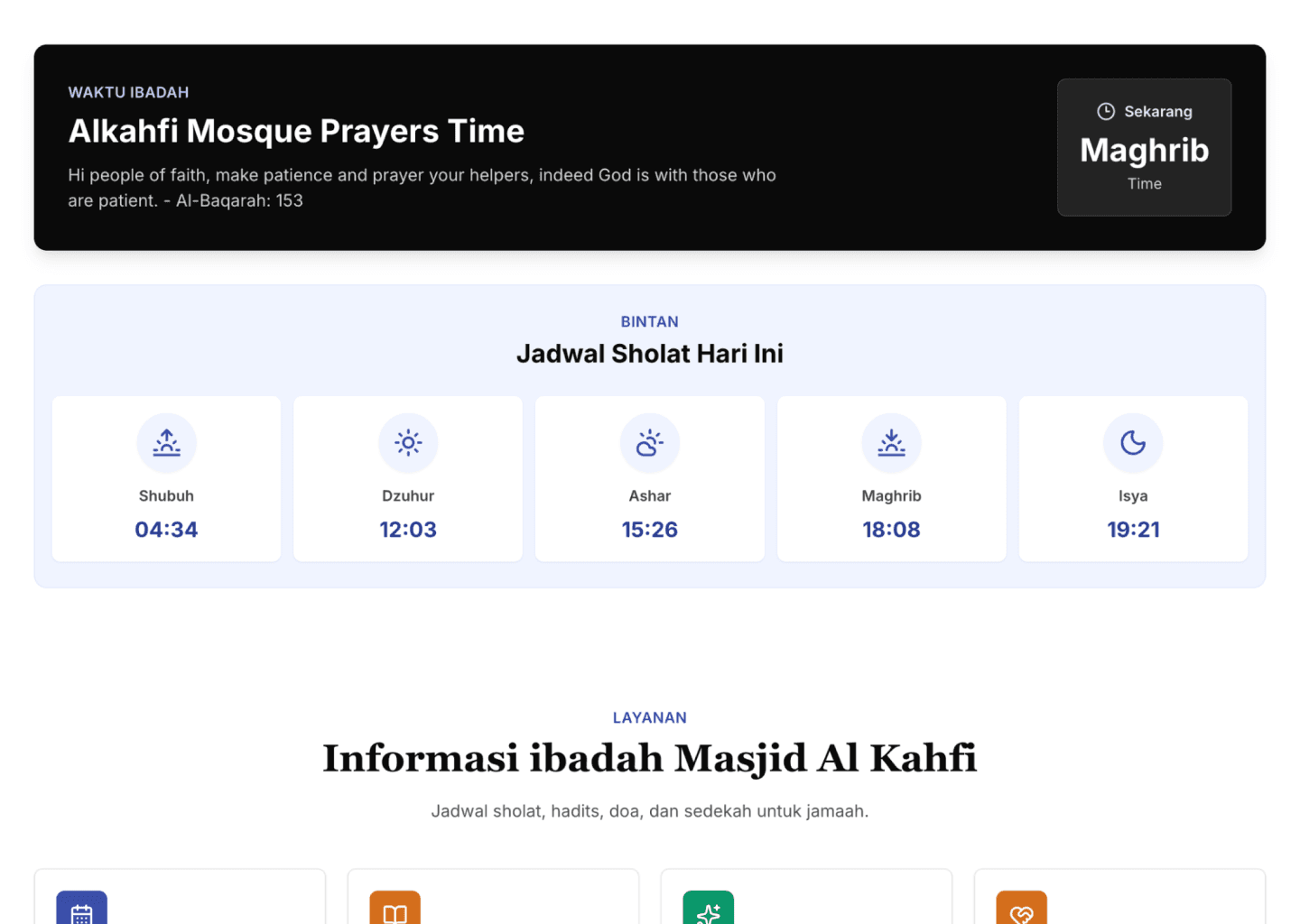 Al Kahfi Mosque Platform preview 2