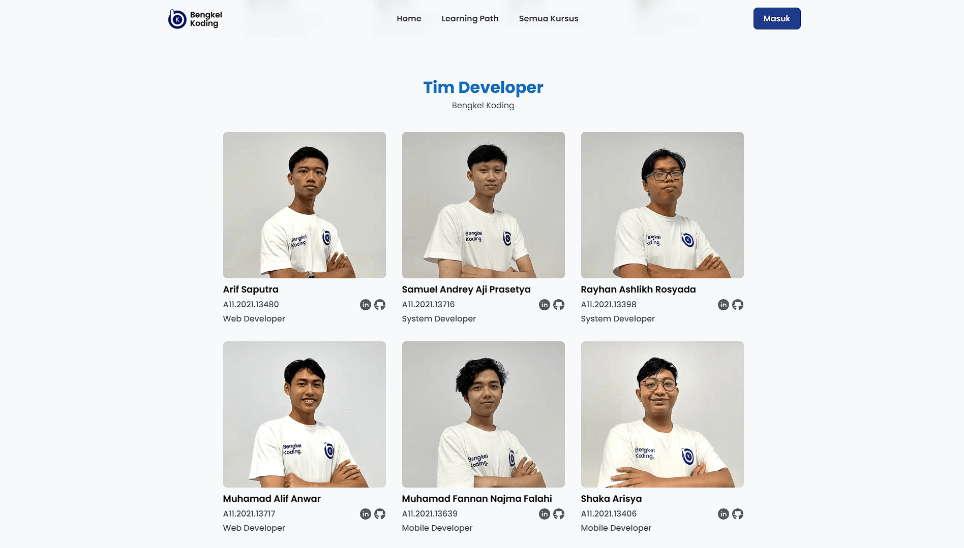 Bengkel Koding LMS preview 3