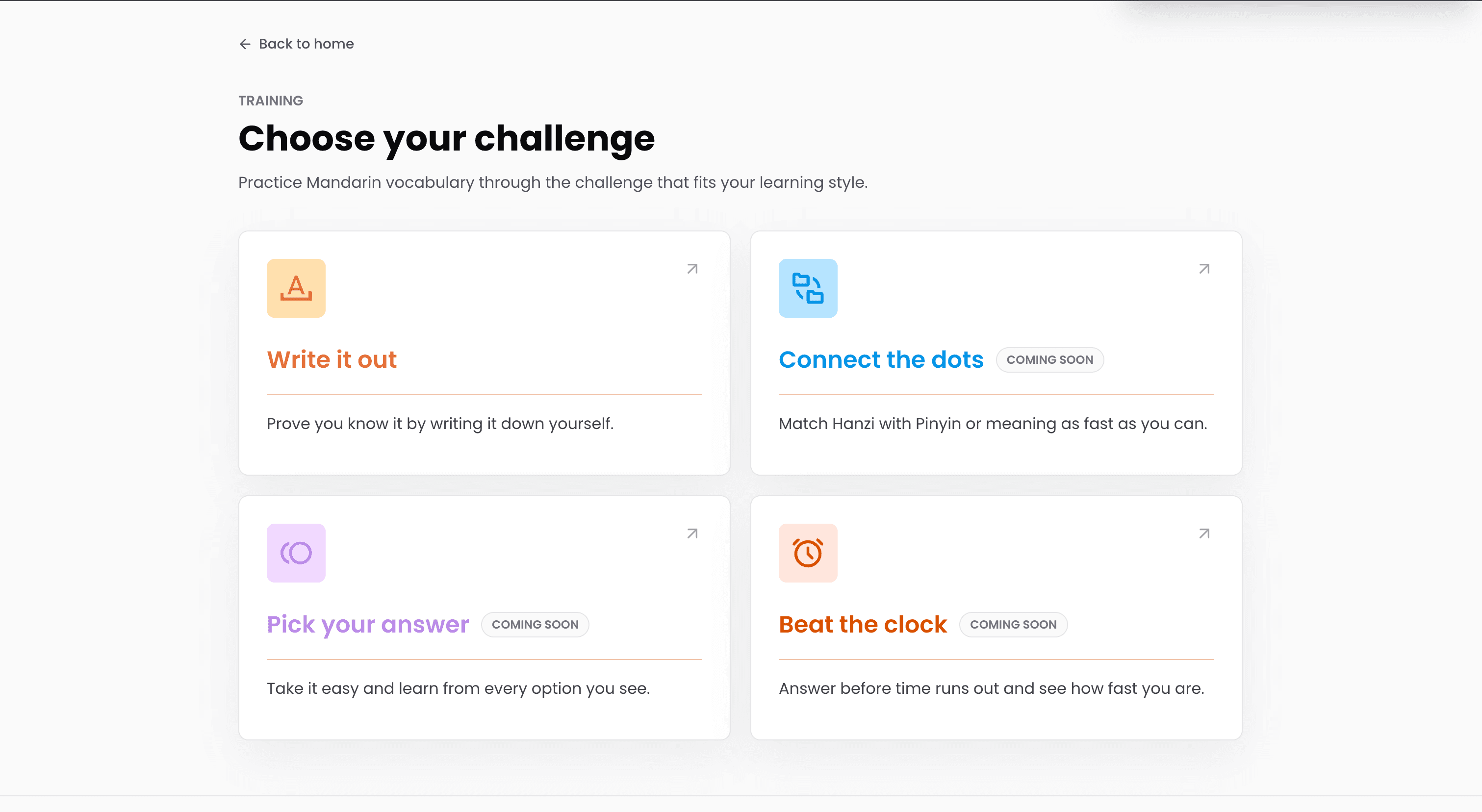 Xue in Mandarin Learning Platform preview 4